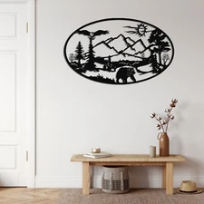 WidLife Metal Wall Art, Metal Wall Decor, Home Decor Wall Art, Wall Sign