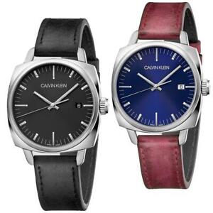 Calvin Klein Frater Swiss Made Herrenuhr Uhr Quarzuhr Armbanduhr 