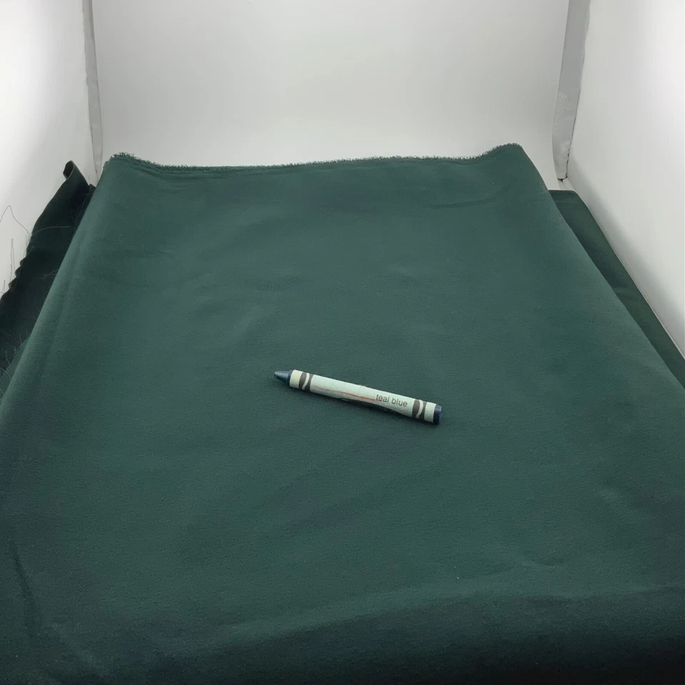 Ткань Gabardine саржи плетение зеленый бирюзовый синий 2,75 ярдов x 58 Blazer ковбойская рубашка - Изображение 2 из 4