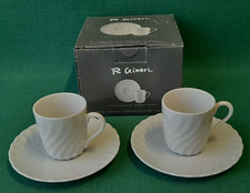 COPPIA TAZZINE DA CAFFÈ RICHARD GINORI SERIE ANCONA NUOVE CON SCATOLA. BQ64