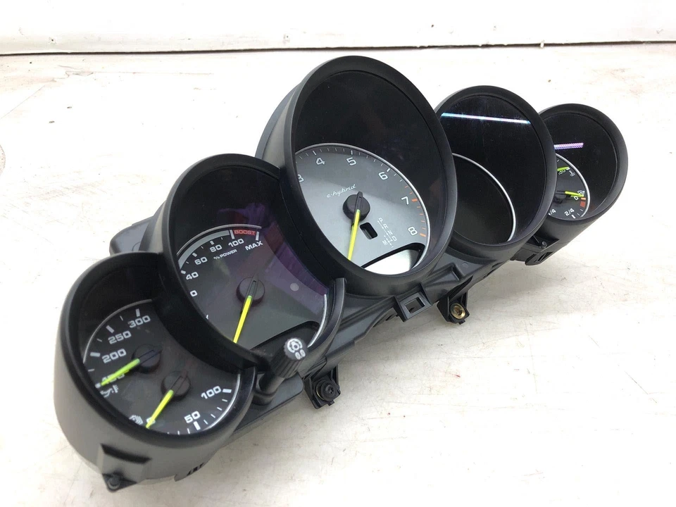 2015-2018 PPORSCHE CAYENNE E-HYBRID СПИДОМЕТР ПРИБОРНОЙ ПАНЕЛИ *83K * OEM - Изображение 2 из 4