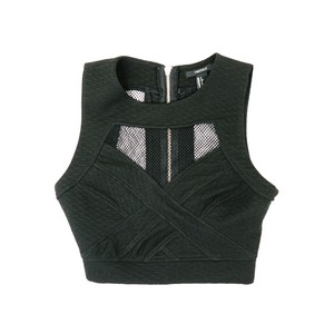 forever 21 mesh crop top