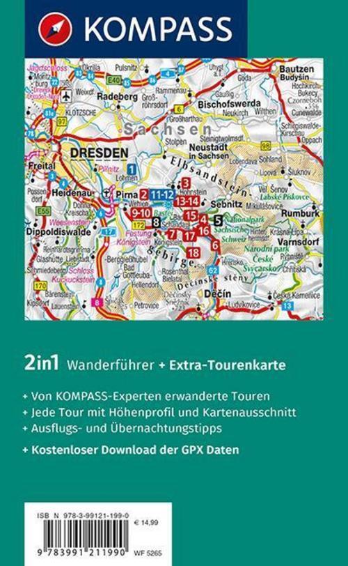 Thumbnail - Kompass Wanderführer Malerweg - Auf Den Spuren Der Romantiker Durch