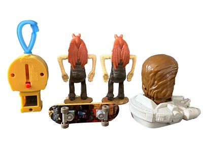 Lot of Star Wars McDonalds Vintage Fast Food Toys C3PO Chewie