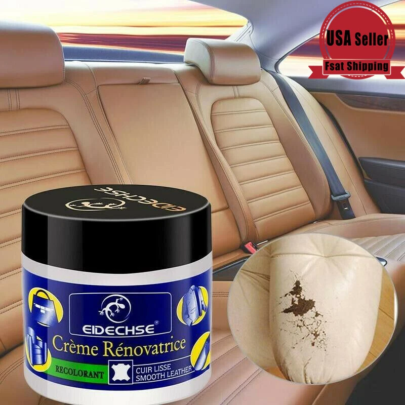 Leather Repair Filler Cream Kit Restore Car Seat Sofa Scratch Rip Scuffs  Tool