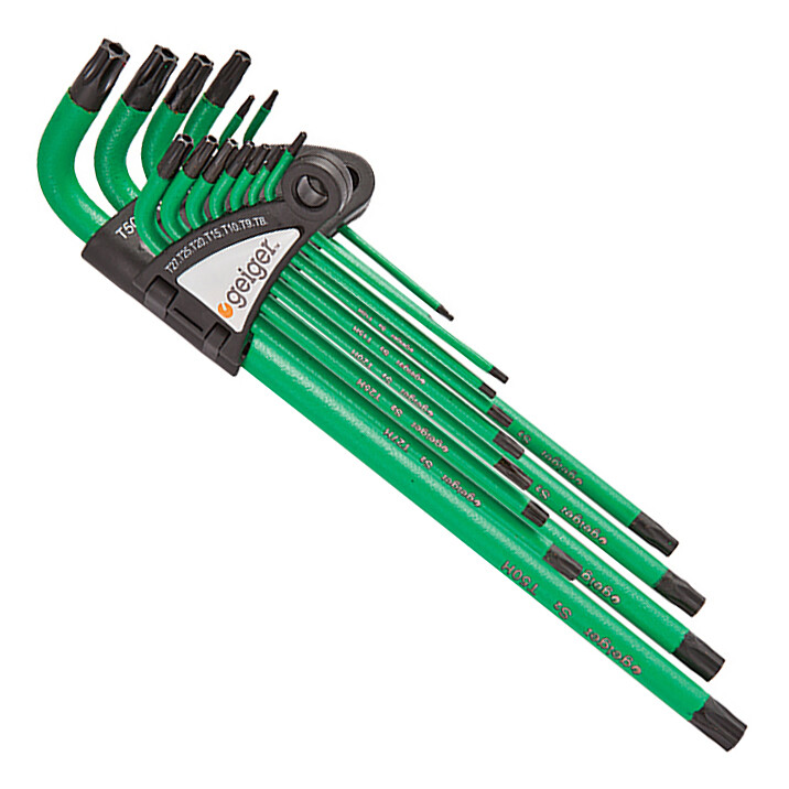 Warren Geiger Key Geiger Torx Key Set 13 Piece Tamperproof Non-Slip Finish GXTP13 | eBay