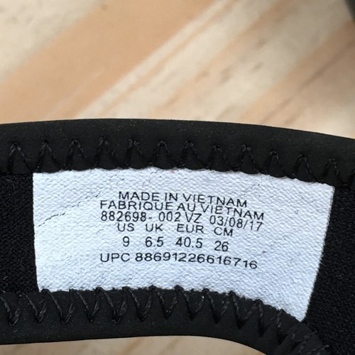 Nike Sandals Womens 9 Ultra Celso Flip Flop Black Slip On Open Toe 882698-002 - Picture 11 of 16