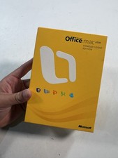 Microsoft Office 2008 For Mac Home And Student Edition English Retail Box DVD