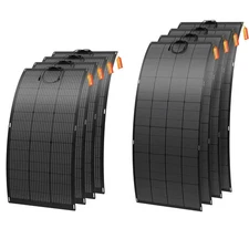 Solar Panel Flexible 200w 100watt Ultra Thin Solar Panels for RV power station