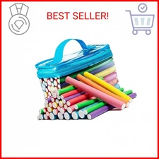 Tifara Beauty Salon Heatless Flexible Hair Rollers Curlers 42-pack 7" Soft Foam 