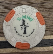 The Mint Downtown Las Vegas Casino 1 Casino Poker Chip