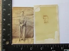 pair of Civil War soldier albumen photographs