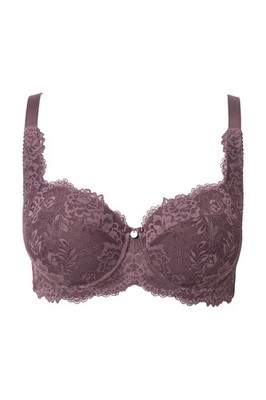 Ulla Popken Damen große Größen Bügel BH Softschalen Balconette BH Spitze 820373