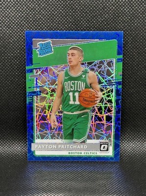 2020-21 Donruss Optic Payton Pritchard Blue Velocity Rated Rookie #176 - Celtics