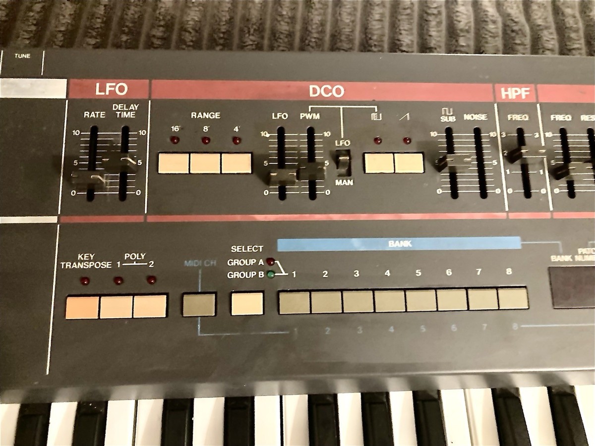 Roland Juno-106 Six-Voice Polyphonic and Programmable Analog