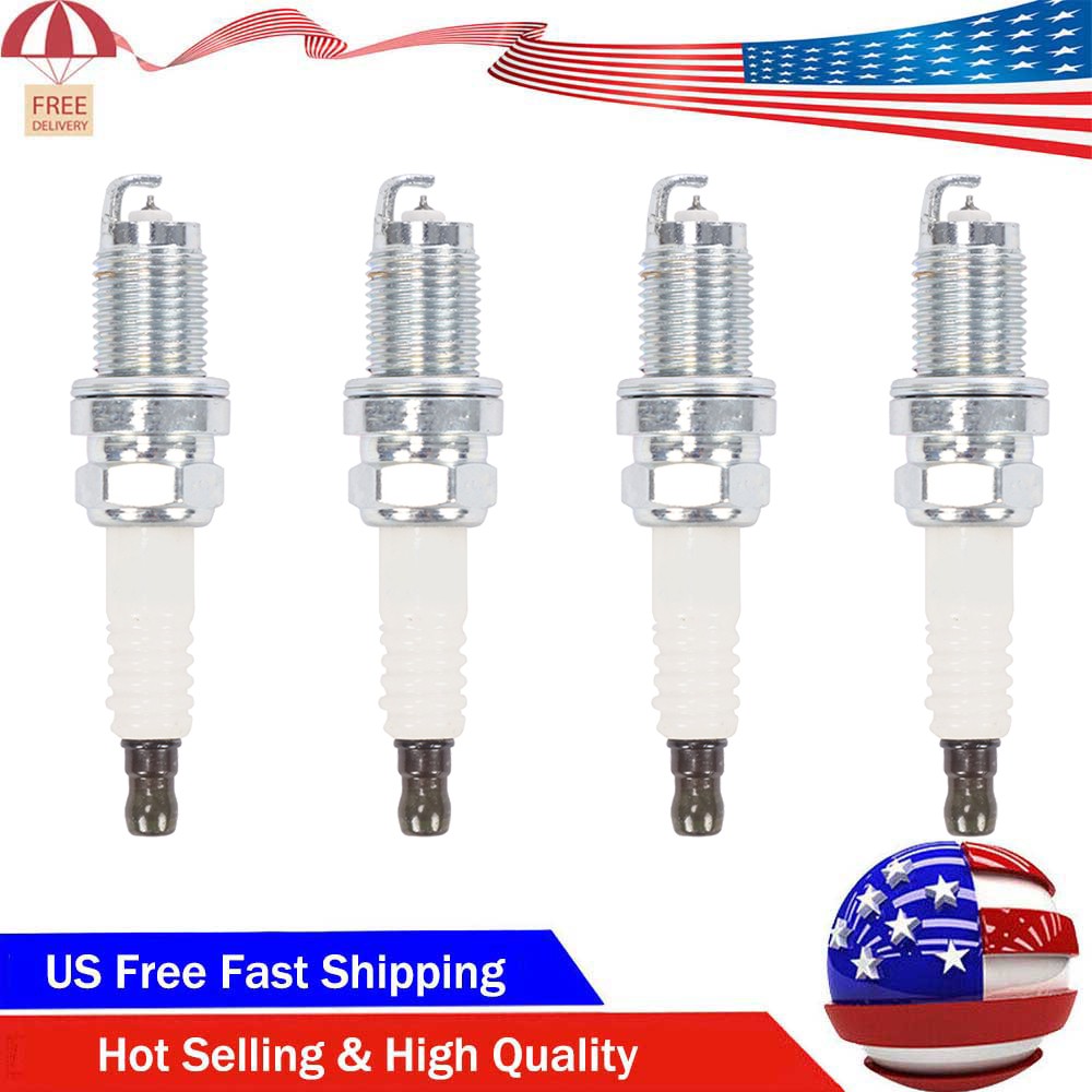 4PCS Iridium Spark Plugs IZFR6K11 For Honda Accord L4-2.4L 2007-2003