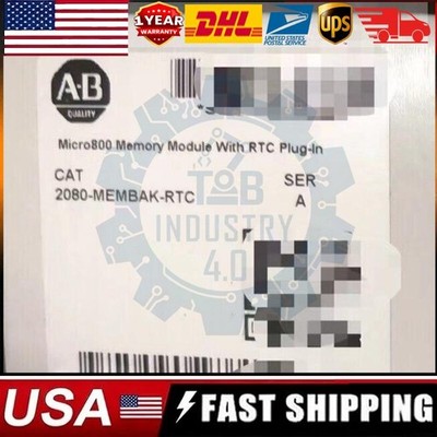 New Sealed AB 2080-MEMBAK-RTC Memory Backup, Data Log, Recipe ,High Accuracy RTC