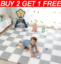20X Large Soft Foam Kids Floor Mat Jigsaw Tiles Interlocking Garden BBQ Play Mat