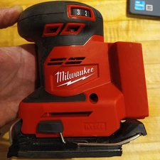 Milwaukee 2649-20 M18 18V Lithium-Ion Cordless 1/4 in. Sheet Sander Tool-Only