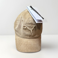 PUMA Beige Adjustable Baseball Cap Hat Solid Unisex Adults Size 7