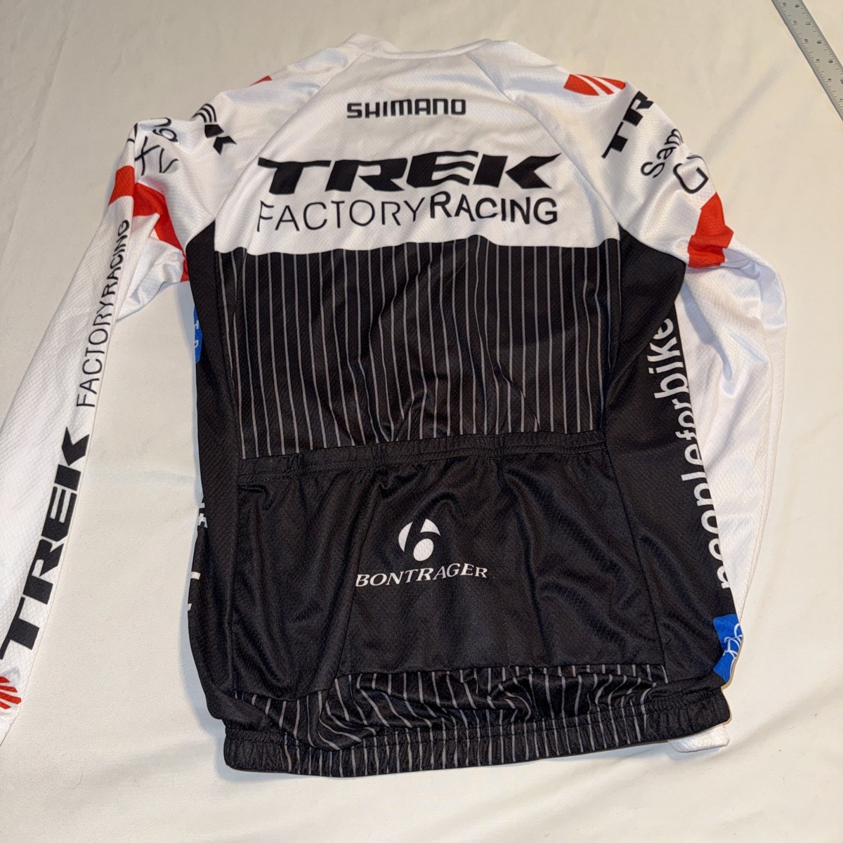 Trek Factory Racing Full Zip Long Sleeve Cycling Jacket Jersey