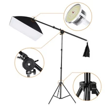 Studio LED Light Kit With Remote Control For Professional Photography XQNH