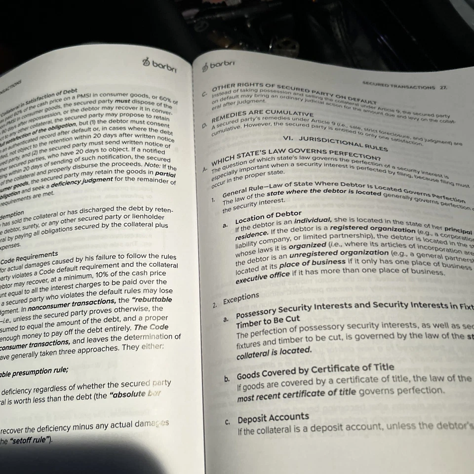 Barbri The Conviser Mini Review for MEE- MBE July 2021-February 2022 - Image 3 of 4