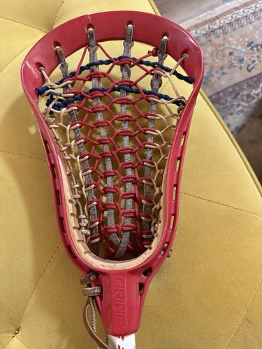 Vintage 1980s Lacrosse Brine Shotgun RARE Red Complete Stick 43”
