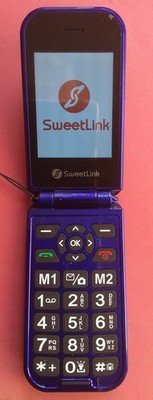 SweetLink F4PLUS 4G Seniorenhandy Klapphandy ohne Vertrag mit großen Tasten