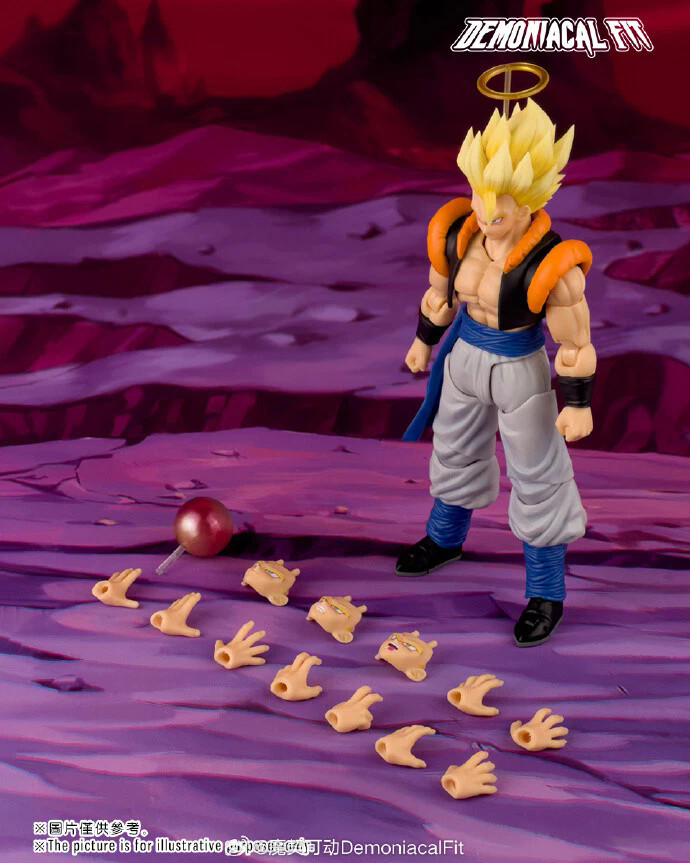 Demoniacal fit ゴジータ Demoniacal Fit SHF Hero Waltz Combination Warrior Gogeta 1/12