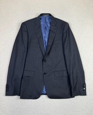 Indochino Blazer Sport Coat Mens 42R Charcoal Wool Two Button Notch Lapel