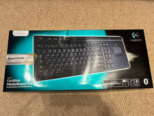 Logitech Cordless MediaBoard Pro Tastiera Bluetooth Wireless per PlayStation 3