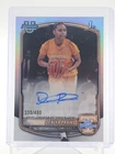 DENIYA PRAWL 2025-26 BOWMAN CHROME U 1ST REFRACTOR AUTOGRAPH /499 Q5194