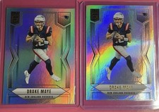 (2) BASE LOT - 2025 Panini Donruss Elite | Drake Maye #65 | New England Patriots