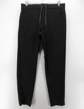Bonobos Pants Men Medium Black Performance Joggers Drawstring Tapered Commuter
