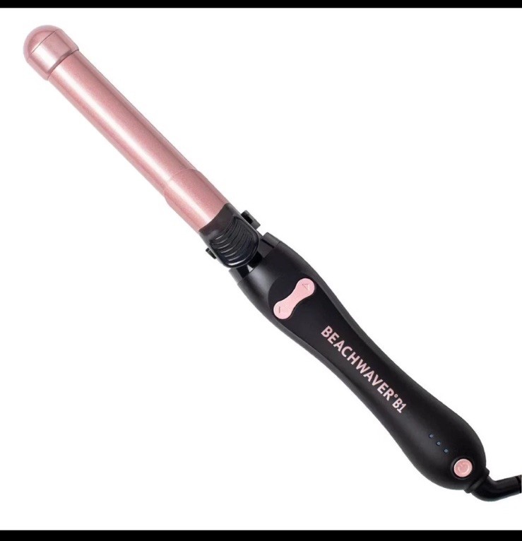 BEACHWAVER Co. B1 Rotating Curling Iron Midnight Rose Even Heat Distribution 1