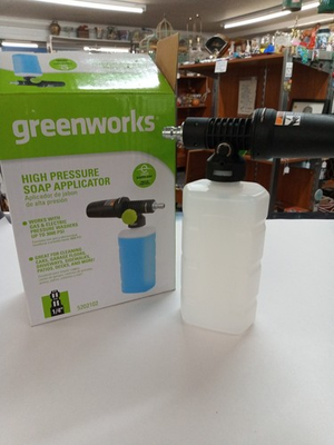 #ad Greenworks High Pressure Soap Applicator $12.99