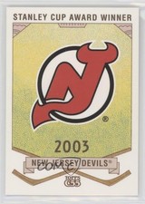 2003-04 Topps C55 Stanley Cup Winners 2003 Team New Jersey Devils #SCW77 a8x