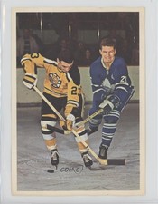 1963 Toronto Star Hockey Stars in Action Jean-Guy Gendron Allan Stanley HOF z9k
