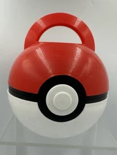 2017 Think Geek Pokemon Pokeball Carrying Case/Lunch Box/Tote Storage Container