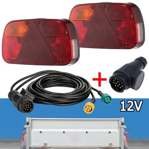 Anhängerbeleuchtung Led LED Rückleuchten Anhängerbeleuchtung Set