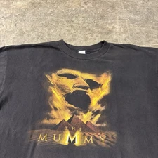 Vintage 1999 The Mummy Movie Promo Shirt Universal Studios Size XL 90s Horror