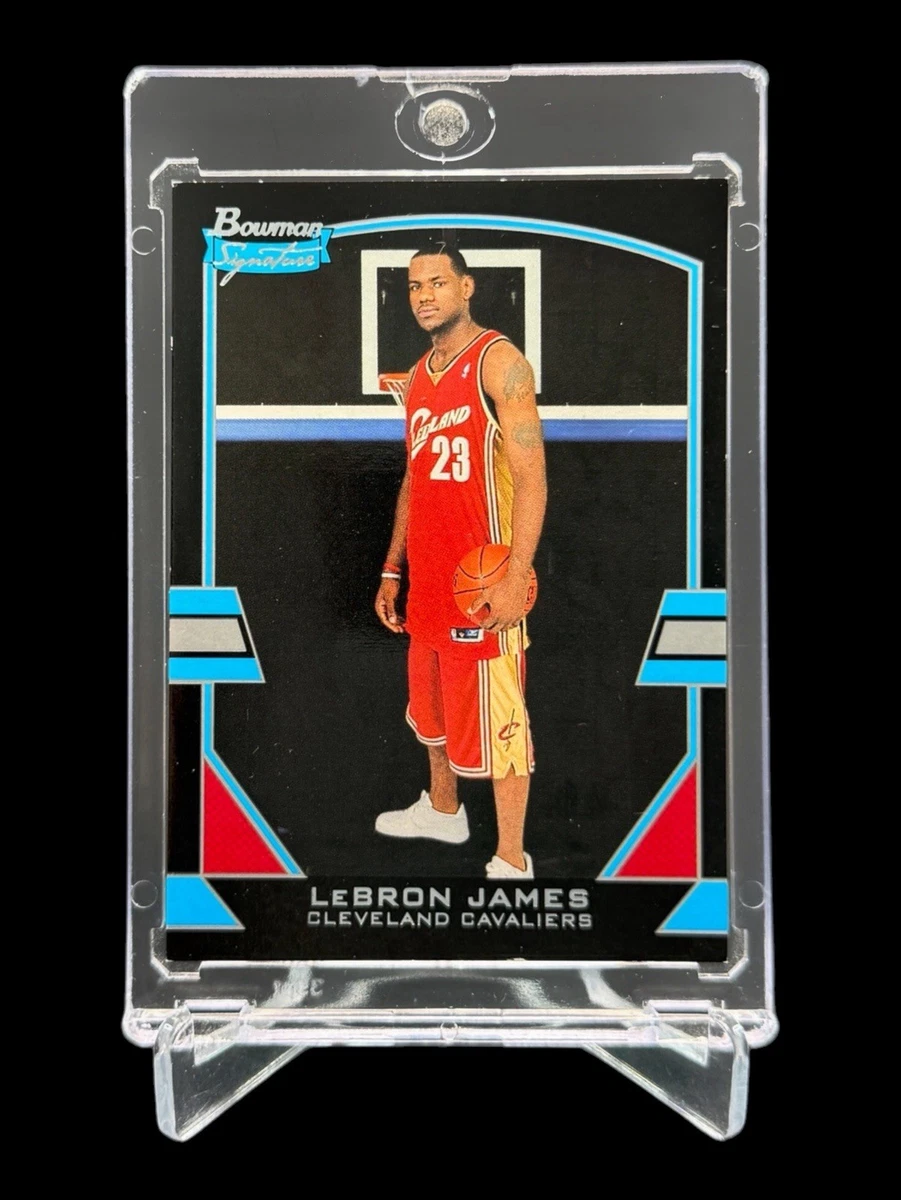 Bowman LeBron James Original Basketball Rookie Sports Trading