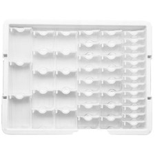 42 Grid Storage Container,Transparent Box Plastic Organizer Case Tool A7R6