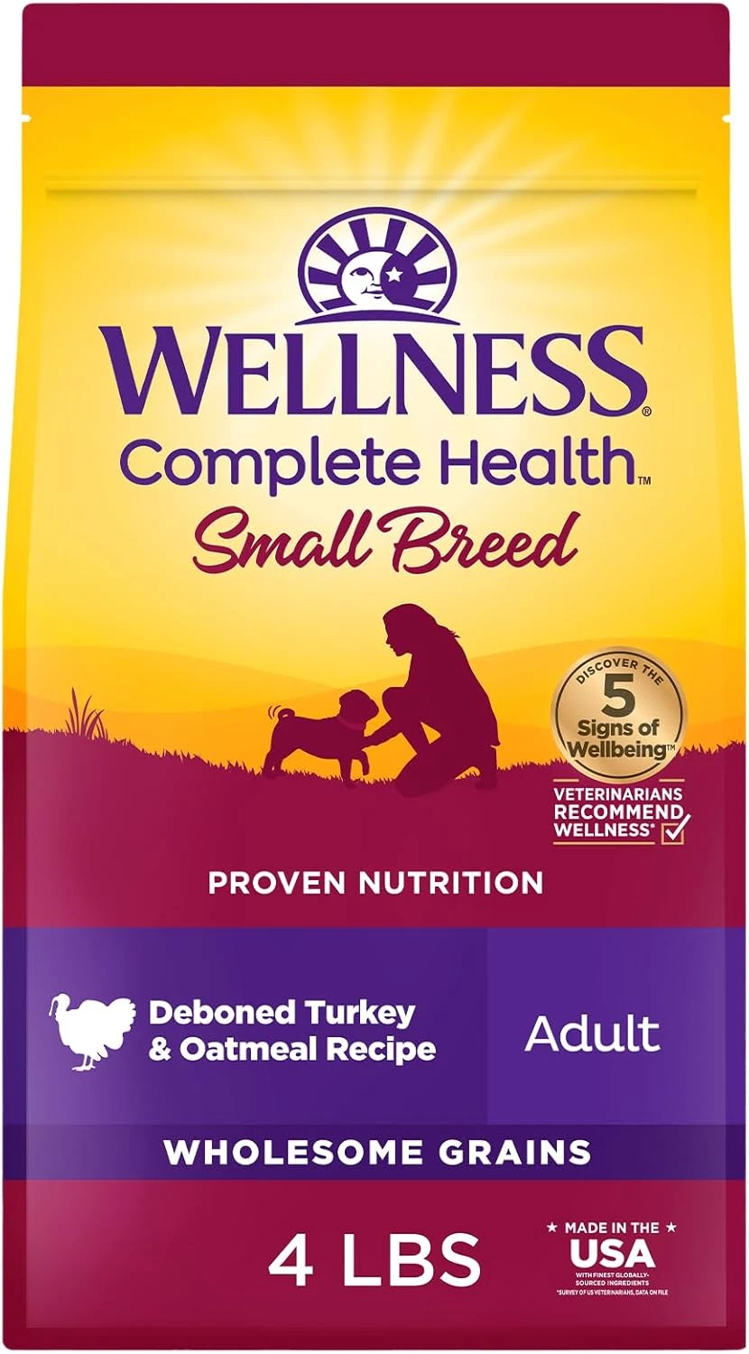 Complete Health Small Breed Adult Dry Dog Food, Wholesome Grain Kibble, Natural,