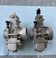 Can Am 560 Sonic 1986 86 Mikuni Carburetors (2) Flat slide Carbs