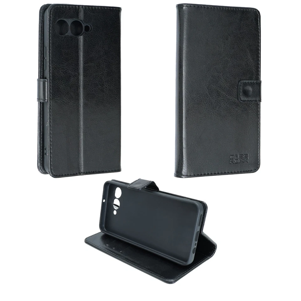 caseroxx Handy Hülle Tasche kompatibel mit Telekom T-Phone 3 Bookstyle-Case Wall