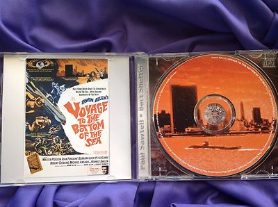 Rare Soundtrack CD : Voyage to the Bottom of the Sea ~ Irwin Allen