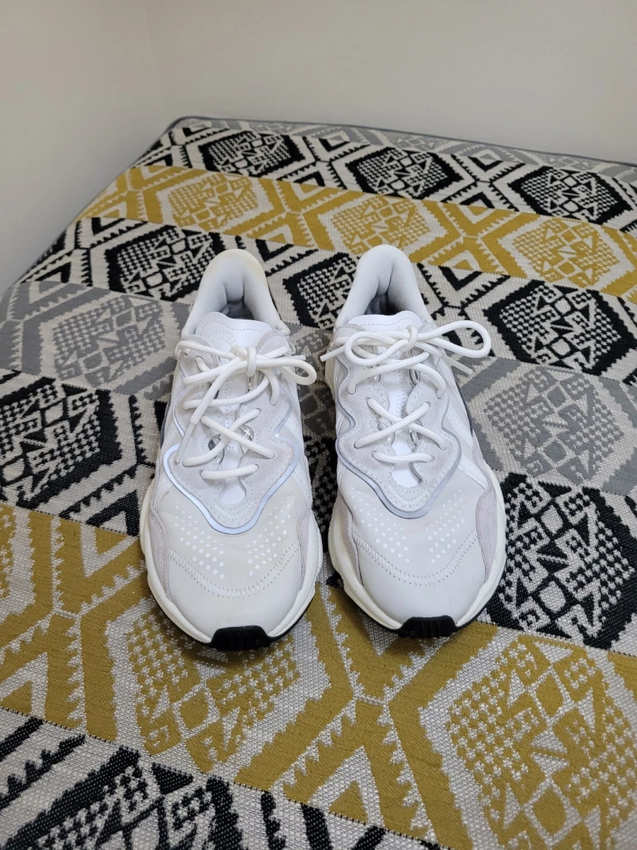 Older Boys Girls Grey Adidas Ozweego Trainers size 5 EU 38 eBay
