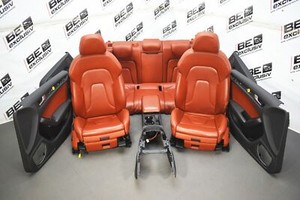 Audi A4 8K B8 Lederausstattung Ledersitze Sportsitze Leder Sitze COGNAC